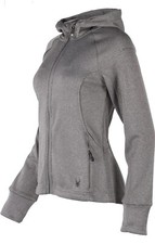 Womens Spyder Fleece Lined Hooded Polyester Full Zip Jacket Size Medium NWT