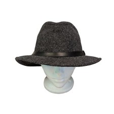 VTG Backtrails by Dobbs Made in USA medium 7-7 1/8 hat Grey Gray