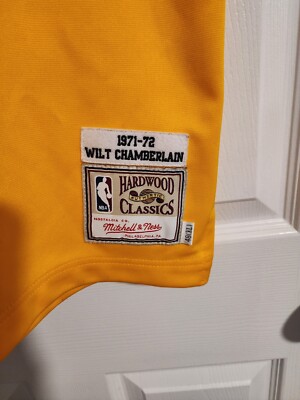 100% Authentic Mitchell & Ness 71/72 Wilt Chamberlain LA Lakers