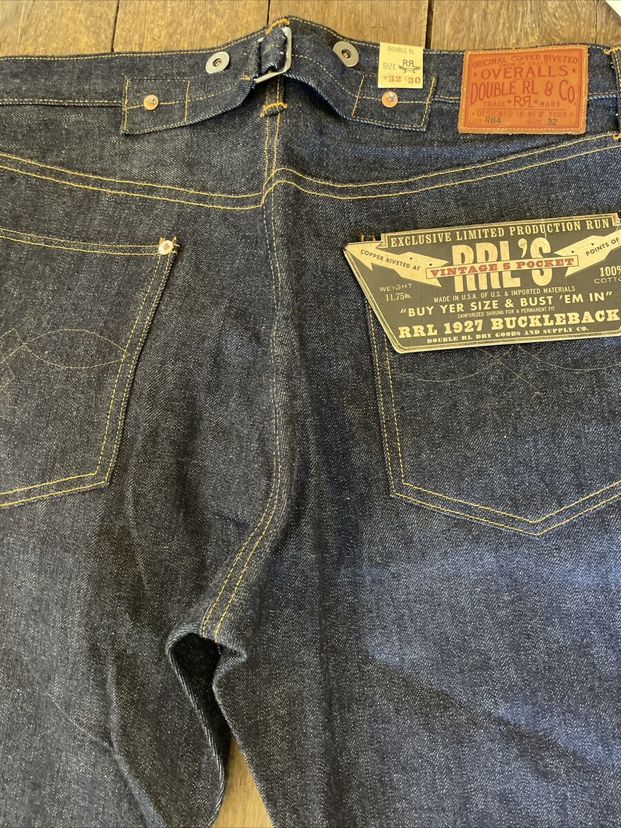 212DOUBLE RL RRL rigid 5 pocket nwt jeans limited audition 212DOUBLE RL RRL rigid 5 pocket nwt jeans limited audition