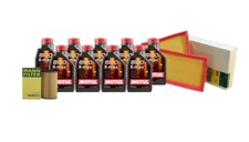 Motul + OEM Engine Oil Change Kit (0W-40) (9 Liter) (X-Max 8100)