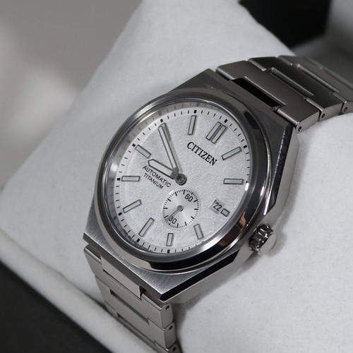Citizen Super Titanium White Dial Men's Automatic Watch NJ0180-80A - Picture 3 of 9