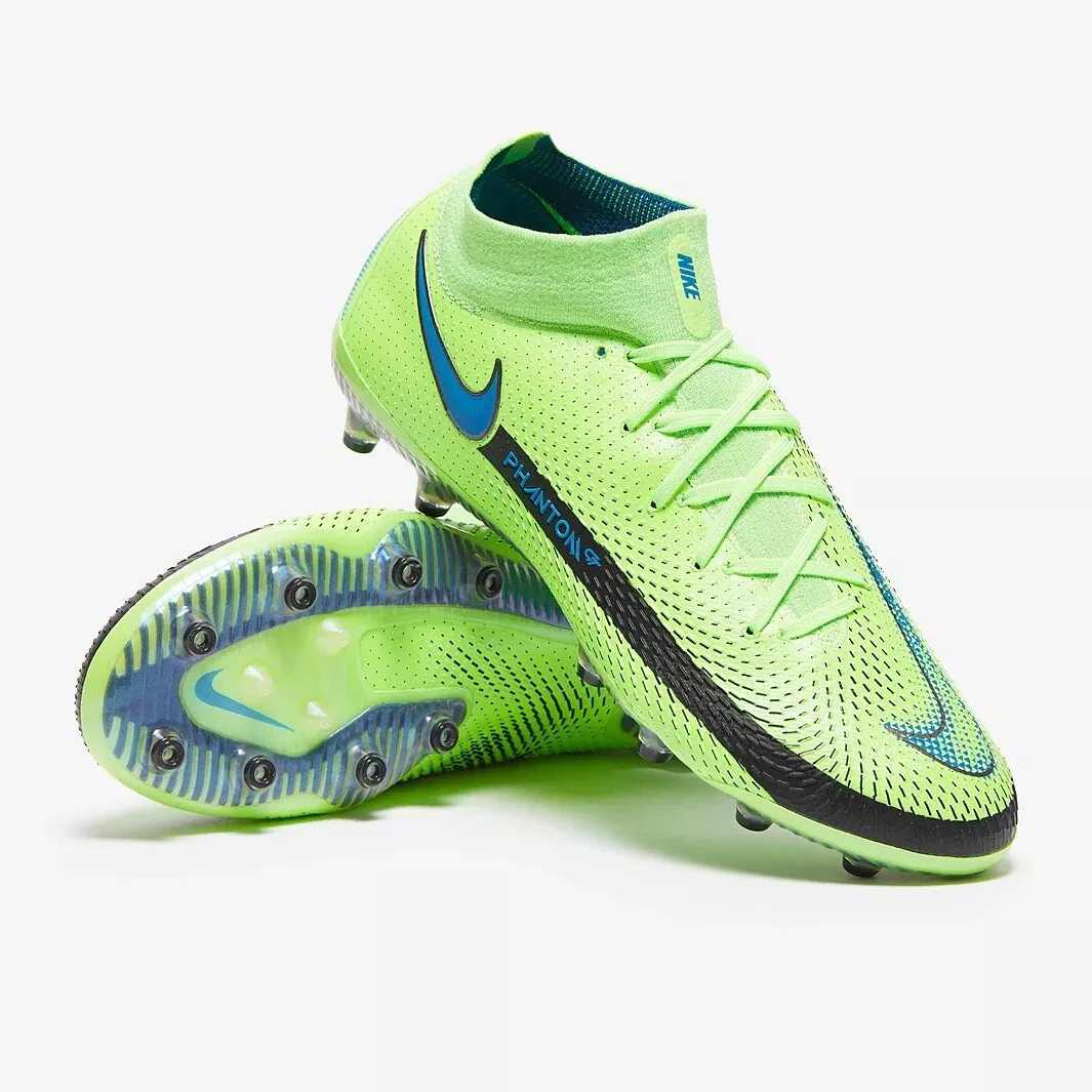 Nike Phantom GT Elite DF AG-Pro Soccer Cleats Lime Glow Men's Size