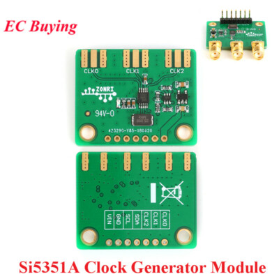Si5351A STM32 Clock Breakout Module 3 Channel I2C Signal Generator