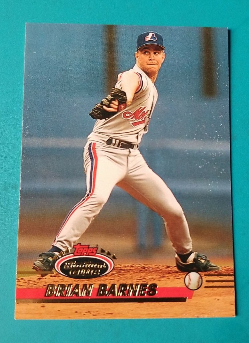 1993 Topps Stadium Club #500 BRIAN BARNES Montreal Expos | eBay