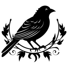 Finch Rendering Vinyl Decal Car Truck Window Tablet Laptop Tumbler Notebook