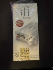 iFi Audio NANO iDSD Headphone Amplifier Silver High Resolution