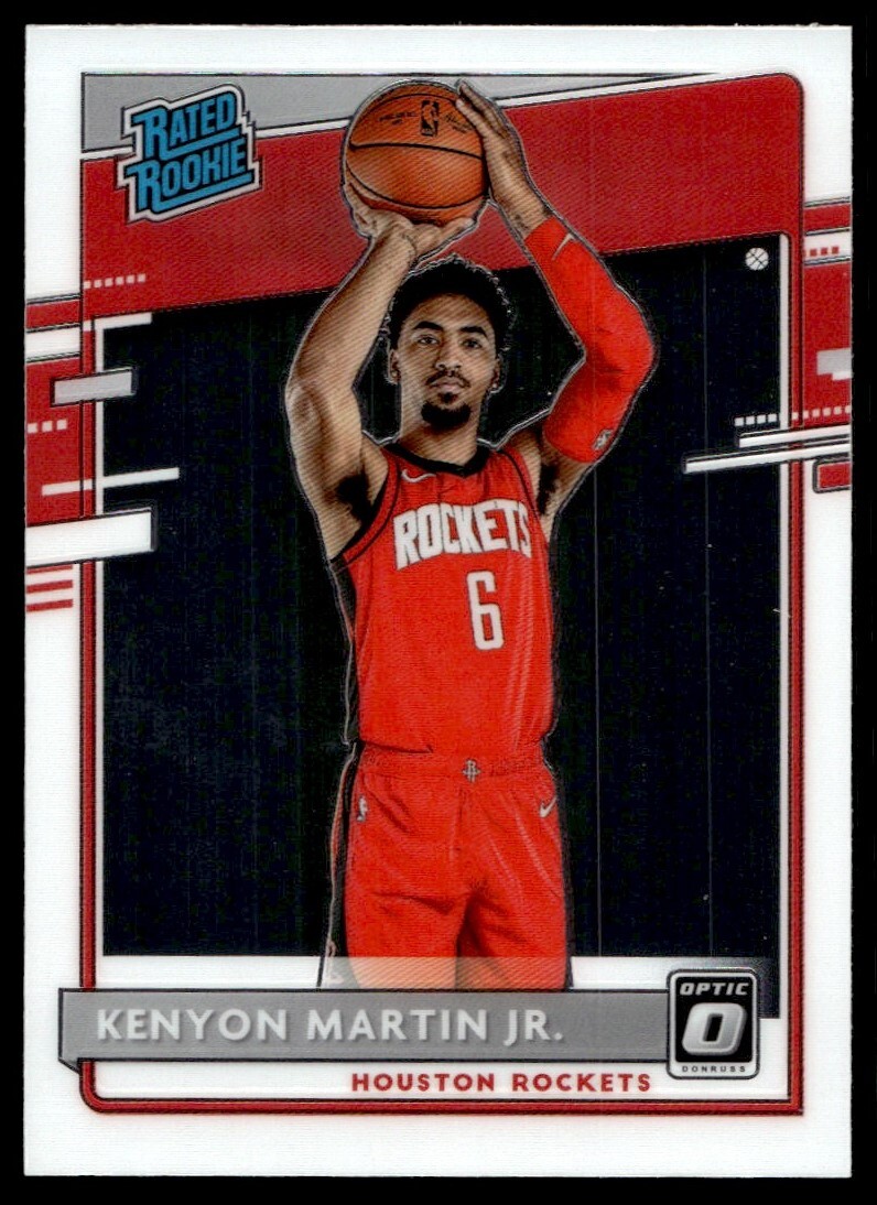 2020-21 Donruss Optic Kenyon Martin Jr. Rookie G346 Houston Rockets #197