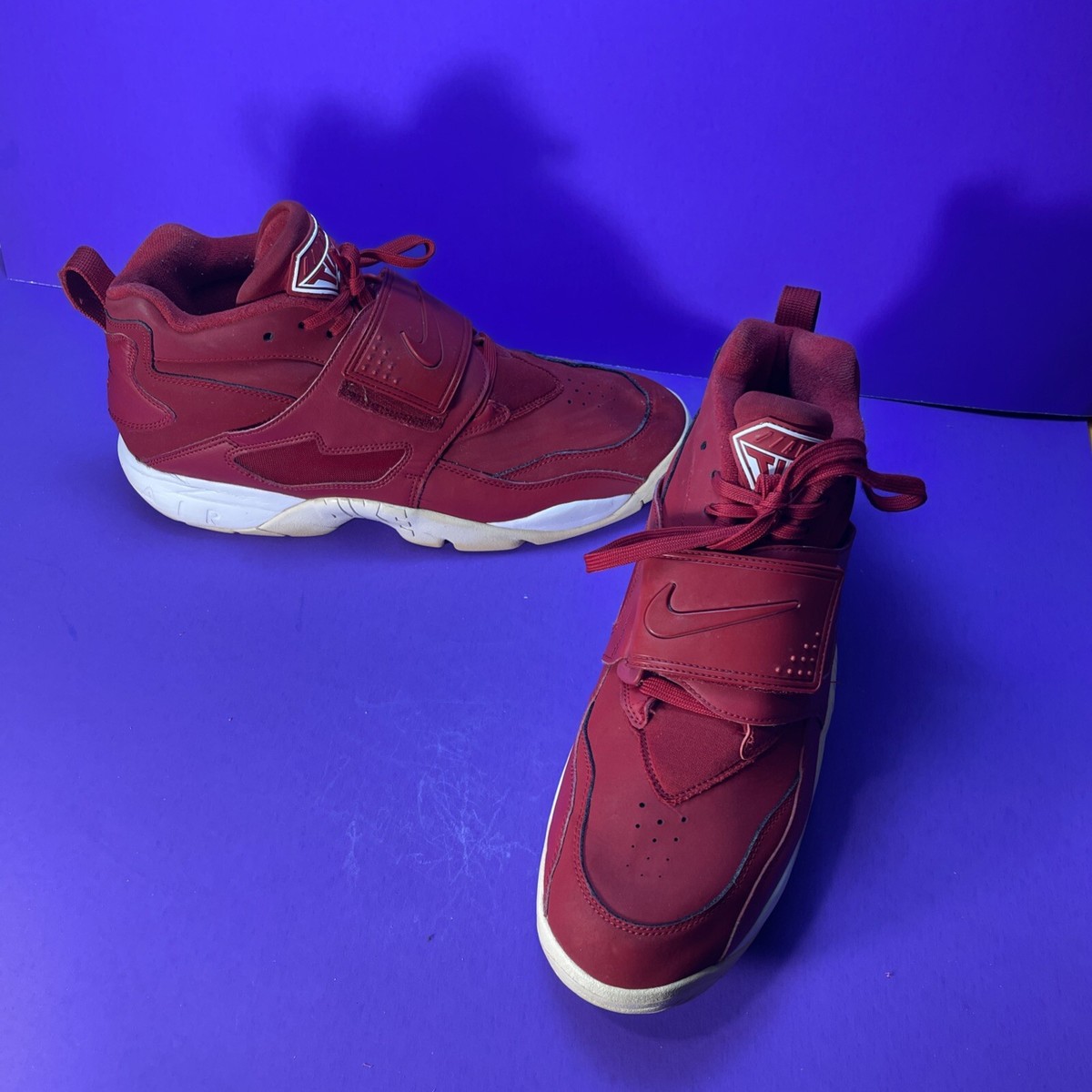 deion sanders red shoes