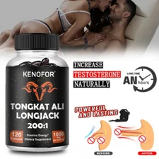 Testosterone Caps - Naturally Powerful - Male Enhancement - Testosterone Booster
