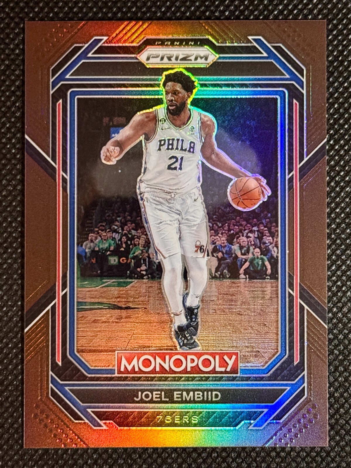 2022-23 Prizm Monopoly - Joel Embiid - #67 Bronze Parallel /249