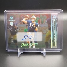 2022 Panini Luminance - JACK COAN RC #179 Blue Auto /349 Notre Dame