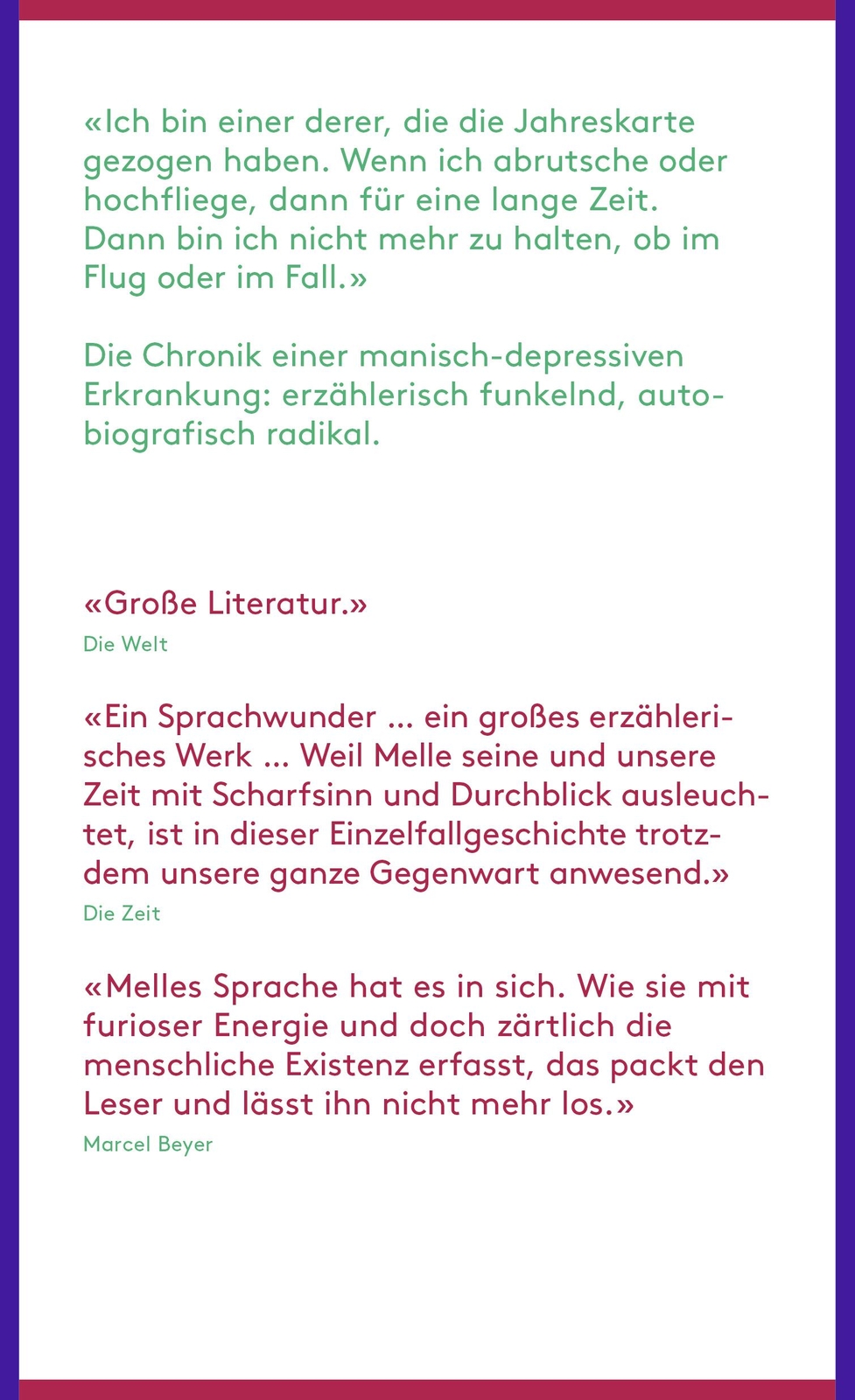 Thumbnail - Die Welt Rücken Thomas Melle