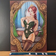 5-02-26 2110 SMPC. original 11x17 hand drawn 1/1 art drawmarc sketch fiona shrek | eBay US (Buy It Now)