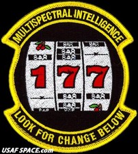 USAF OPERATIONAL TEST & EVAL CENTER - DETACHMENT 5 - MULTI-SPECTRAL INTEL PATCH