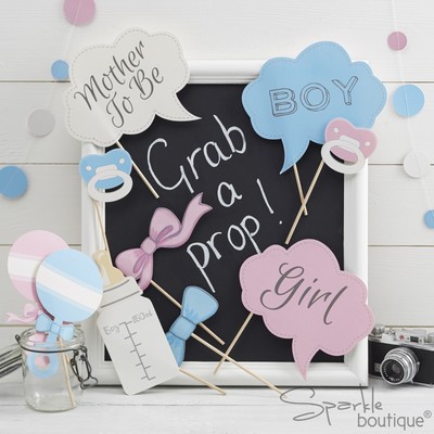 male and female baby shower