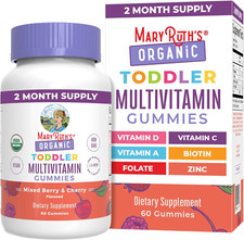 Vitamin Gummy Kids and Toddlers Age 2 USDA Daily Vitamin C D3 Zinc...