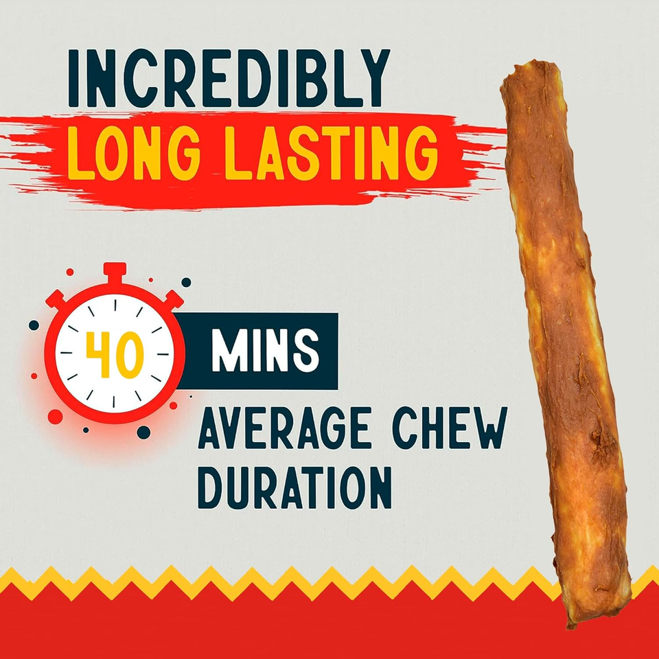 10" Chicken Coated Dog Rawhide Retriever Rolls Rawhide Bones for Dogs 20 Pack eBay