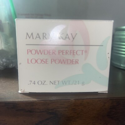 Mary Kay IVORY POWDER PERFECT LOOSE POWDER - BNIB/NWOB .74 oz