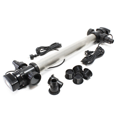 TTSunSun CUV-7110 Stainless Steel UVC Clarifier Steriliser Filter UV Light 110W