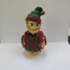 Vintage Eggbert EG92 -santas Eggstra Helper Figurine 1990s- 8Cm's Tall Unboxed