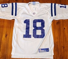 Vintage Peyton Manning Jersey Medium Reebok Indianapolis Colts MVP NFL Football