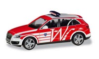 Herpa 095174 Audi Q5 Elw Feuerwehr Wiesbaden, 1:87 (H0)