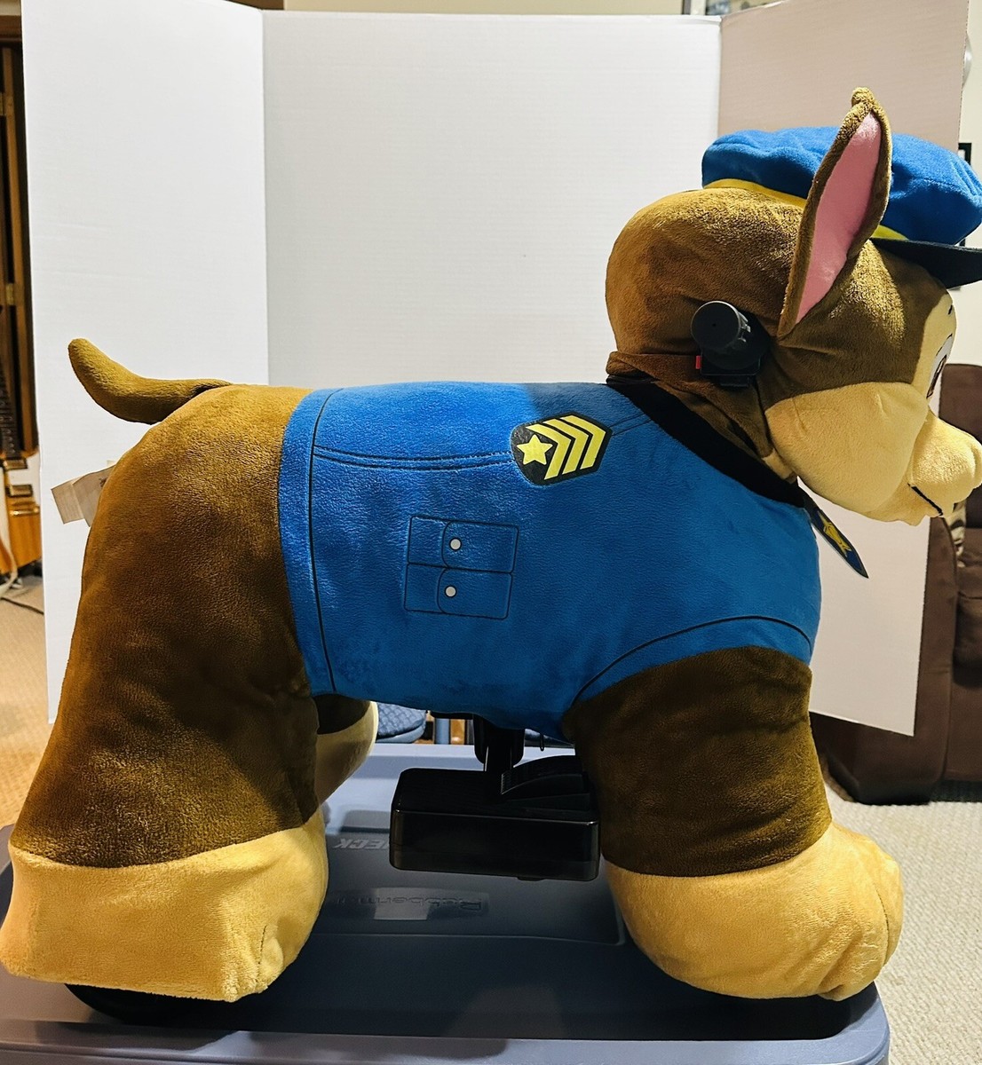 Paw Patrol Chase 6v Plush Ride On Nick Jr Paw Patrol Chase 6V