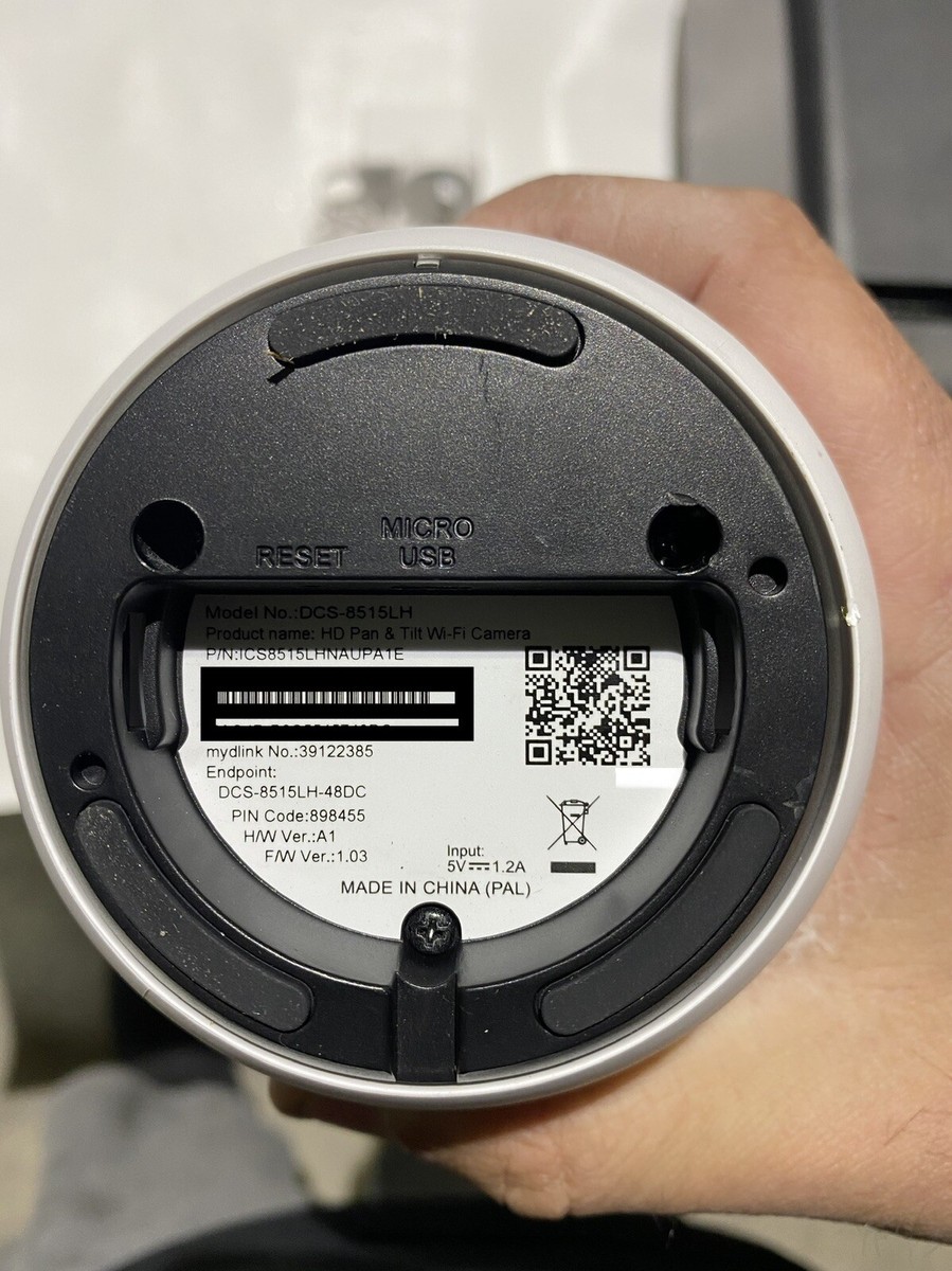 D-Link DCS-8515LH HD Pan &Tilt Wi-Fi Camera 340-degree Auto - Main Image