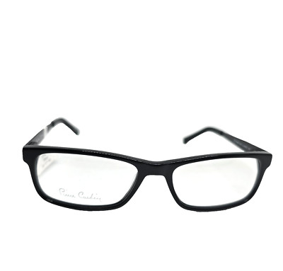 Pierre Cardin Eyeglasses Frame PC 604 0807 By Safilo 54 17 140 Black