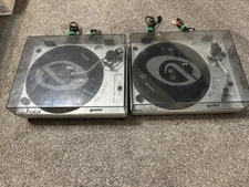 Gemini XL-200 Fully Manual BeltDrive Turntable DJ Vinyl Record Player SET Tested