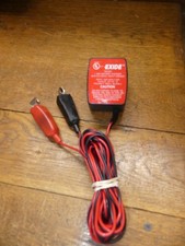 Exide 7001201 1 Amp Battery Charger - 12-foot Leads With Alligator Clips