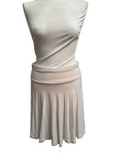 H&M Basic Rock Viskose Creme  Gr.S
