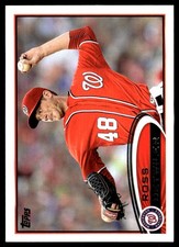 Ross Detwiler 2012 Topps Update #US315 Nationals MLB READ FREE SHIP AutographDen