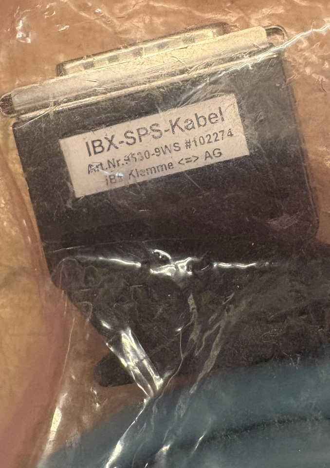 Cabo Man Roland 07.94910-0006 iBx-SPS 3 metros - Novo na caixa - Imagem 2 de 2