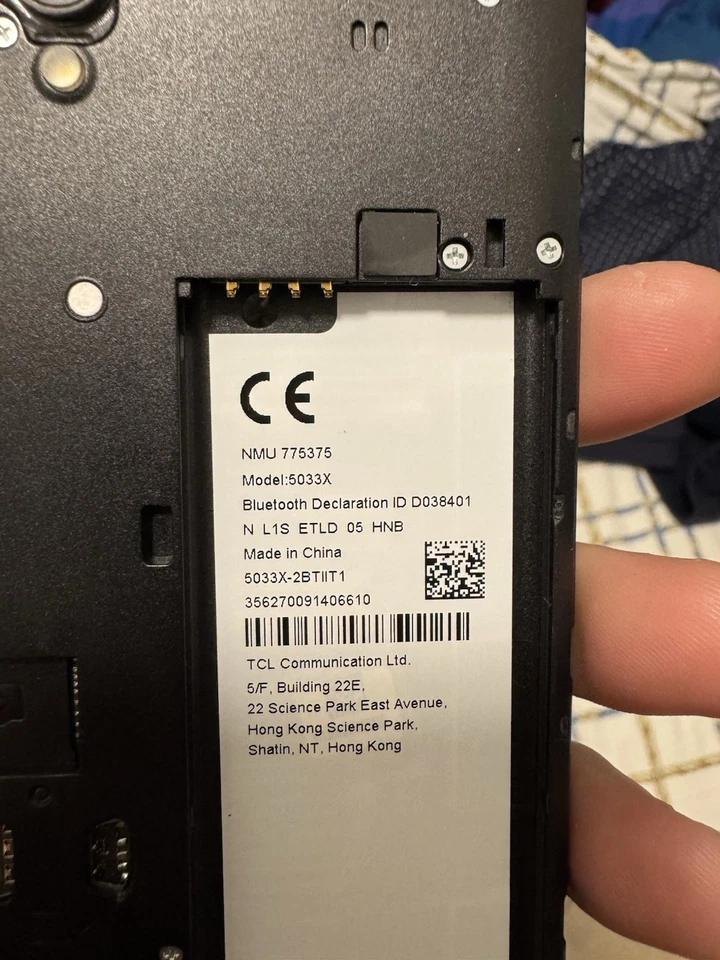 Alcatel 1 5033x Blu 8GB 1GB RAM Touchscreen Android Smartphone - Immagine 3 di 3