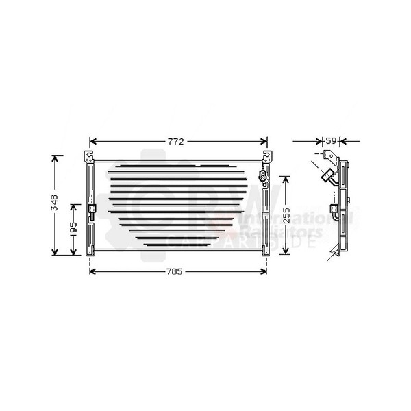 Kondensator Klimaanlage FüR Toyota RAV 4 I 2.0 4WD Picnic-image