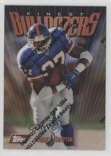 1997 Topps Finest Refractor Rodney Hampton #44 k5i