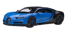 AUTOart 1/18 Bugatti Shillong Sports 2019 French Blue / Carbon Black 70997