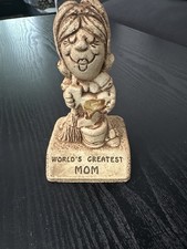 Vintage Paula 1970 World’s Greatest Mom Figurine W-135 Made in USA Mother’s Day