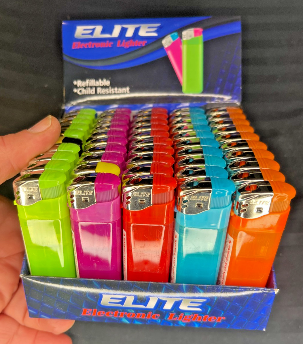 S Adjustable Flame 50 Display Cigarette/cigar/pipe