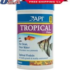 Tropical Flakes Fish Food 5.7oz Nutrient Rich Balanced Diet All Life Stages New