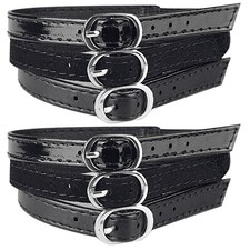 3 Pairs High Heels Elastic Band High-heeled Shoes Anti-drop Strap