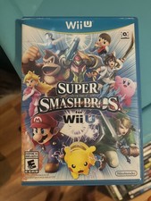 Nintendo Super Smash Bros Video Game Wii U Blue CIB Fighting