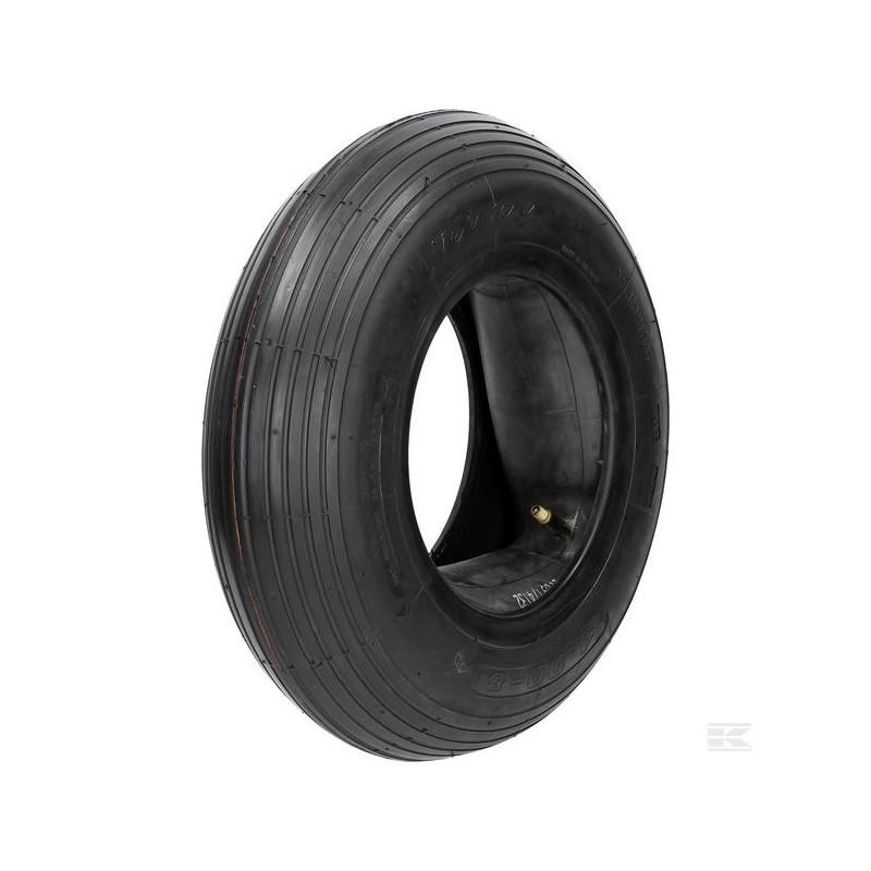 Pneu pour chariot de jardin 3.50-8 avec chambre à air V5501 4PR
