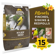 Nyjer Seed Wild Bird Food 15 lbs Bag Bird Seeds High-Energy Thistle Seed New