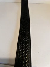 Dutyman 1521  full grain leather basketweave belt Size 34.