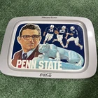 Vintage Nittany Lions Penn State Coca Cola George Parisj Jr. Metal Tray