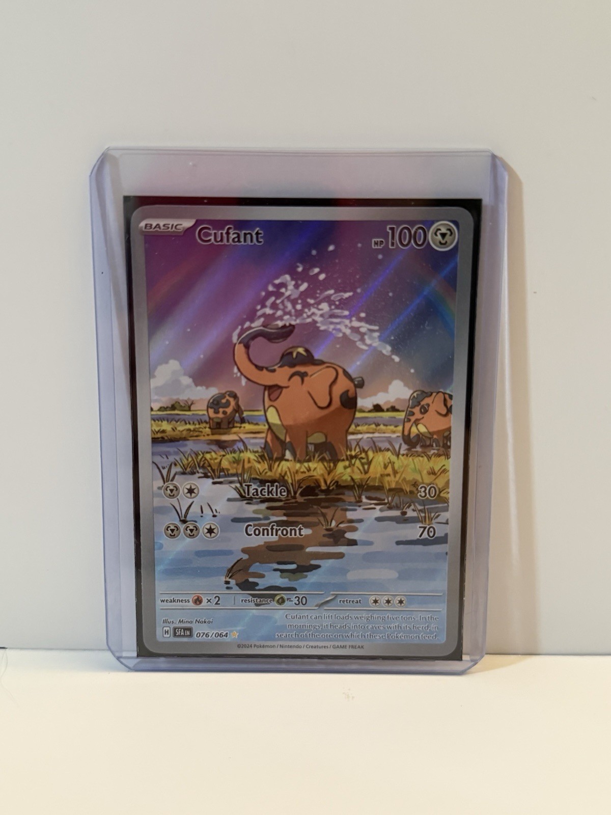 Cufant 76/64 Shrouded Fable Special Illustration Rare Pokemon