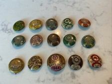 15 prendedores de botón vintage UAW United Auto Worker Union Pinback años 30 1940 CIO